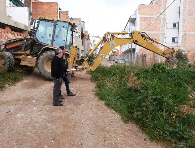 Actuació al carrer Ave Maria de les Borges2 (18-03-2015)