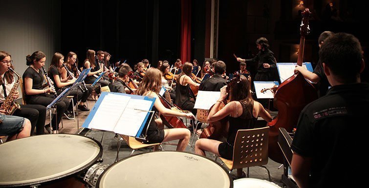 Concert de l&#39;Orquestra de l&#39;Escola Municipal de Música de Mollerussa.