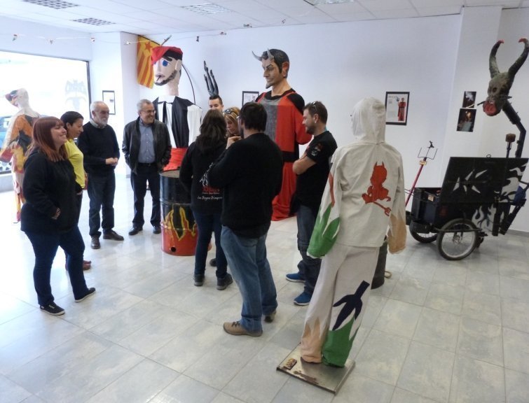 Inauguració exposició Grup de Diables de les Borges2 (09-04-2015)