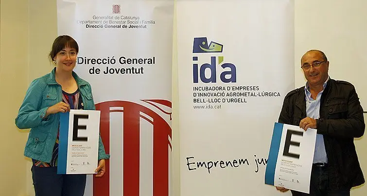 Ramon Cònsola i Anna Feliu, presenten la Jornada &#34;Musculat&#34; de l&#39;Ida de Bell-lloc.