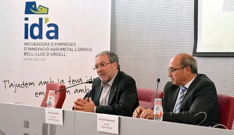 Joan Reñé Clausura la Jornada de Polítiques Europees.