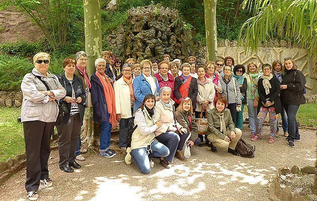 Les representants d'associacions de Dones del Pla d'Urgell.