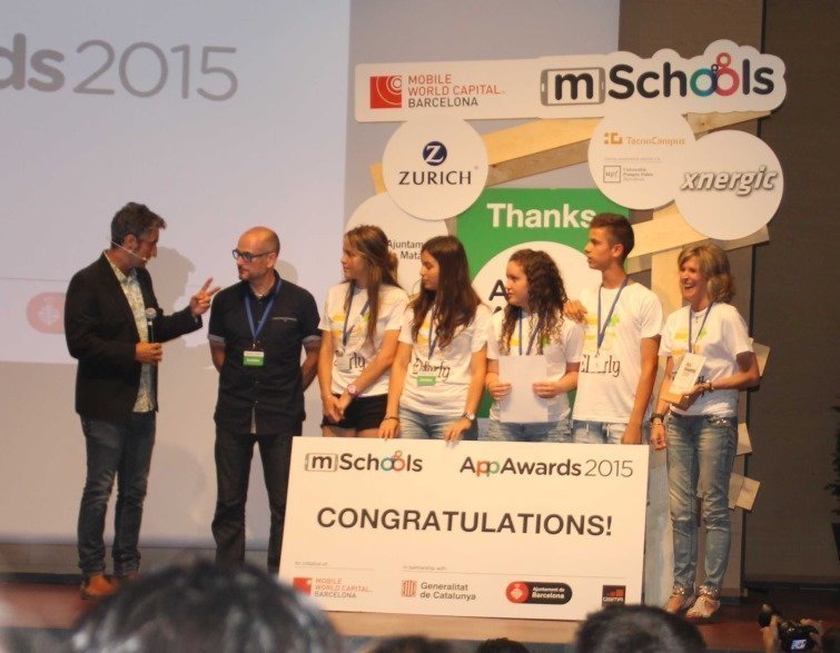 Els guanyadors del premi mschools2 (09-06-2015)
