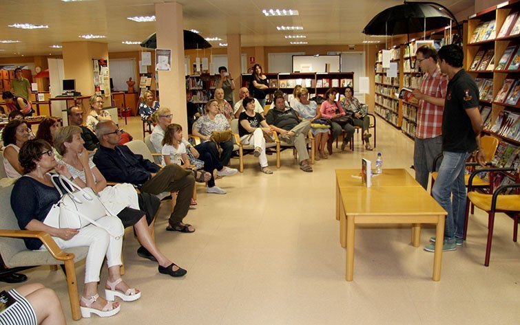 Presentació del llibre a la Biblioteca Comarcal Jaume Vila.