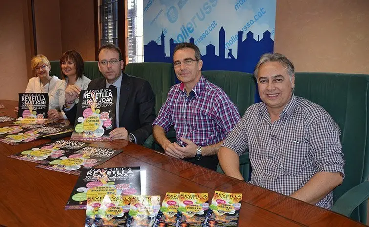 Presentació de la Revetlla de Sant Joan de la Colla dels 50 de Mollerussa.