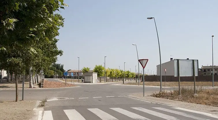 Tram  que s'utilitzaria per la futura variant del Palau d'Anglesola.