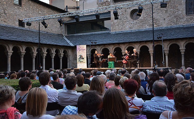 Concert inauguraldel del FeMAP amb el Quartet Casals.