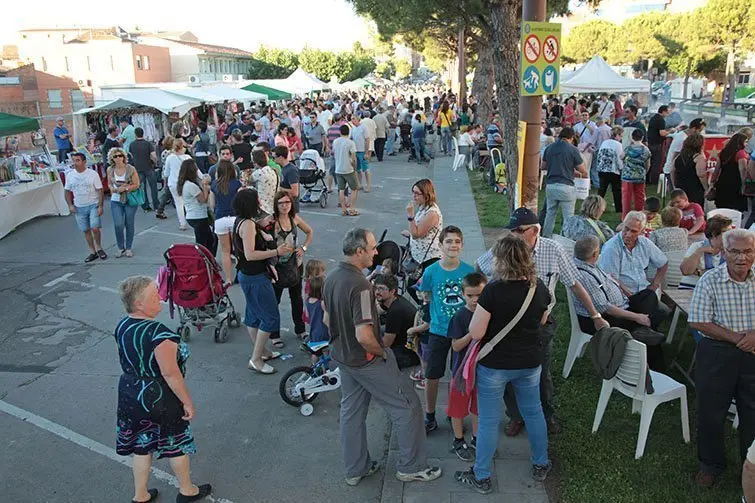 Mercat d'estiu - Mostra Cervesa Mollerussa Comercial 2014