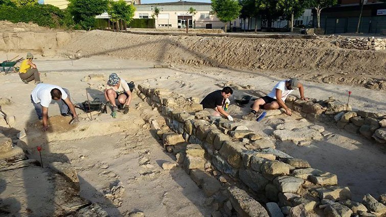 curs d’arqueologia a Guissona Ciutat romana de Iesso