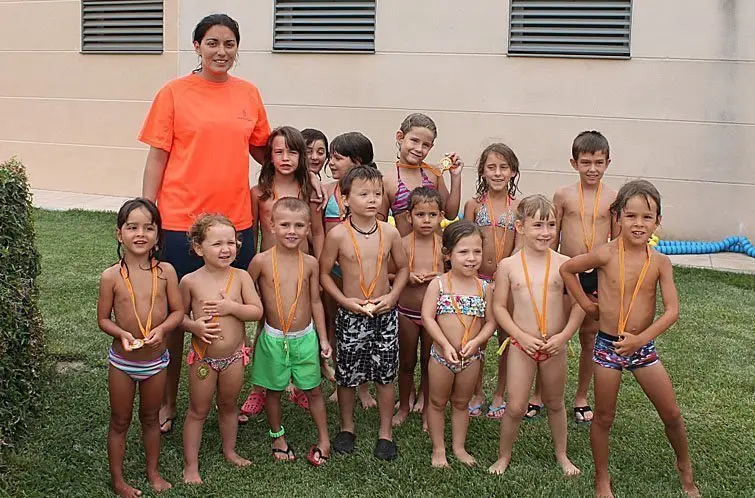 Primer curs de natació d'aquest estiu a Fondarella