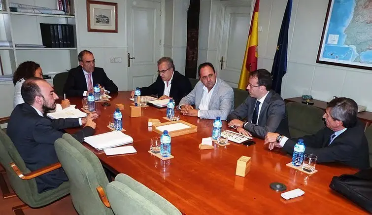 Reunió amb el Secretari General d'Infraestructures del Ministeri de Foment (28-07-2015)