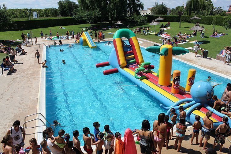 Festa Major de Golmés activitats a les piscines de Golmés.
