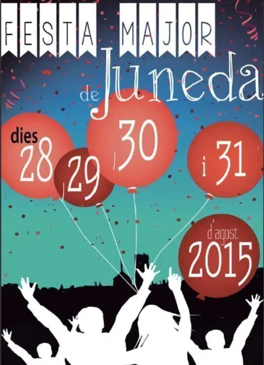 Cartell de Festa Major de Juneda