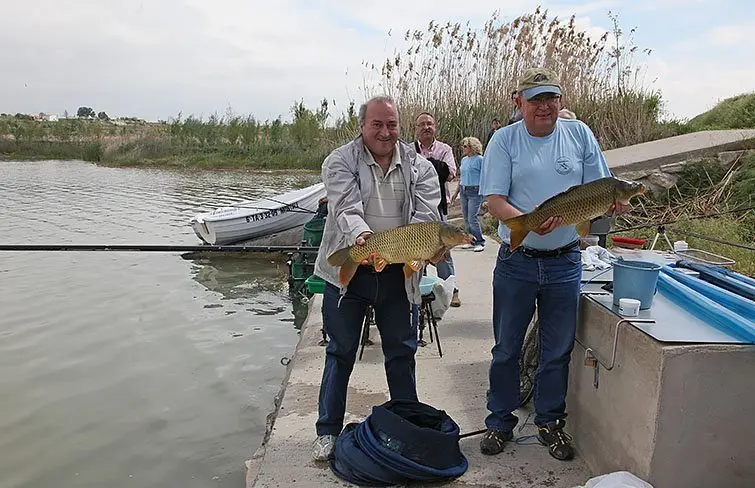 Activitats de pesca a l'Estany d'Ivars i Vala-sana