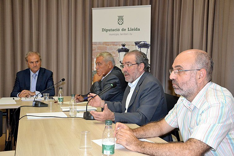 Reñé, amb representants d'entitats del tercer sector a Lleida
