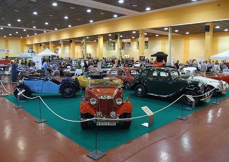 Exposició monogràfica de la marca MG en Expoclàssic