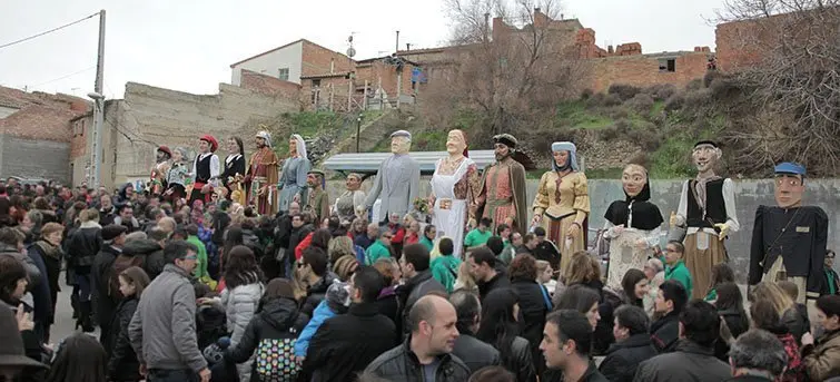 Trobada Gegantera del Pla d'Urgell a Castellnou INTRIOR