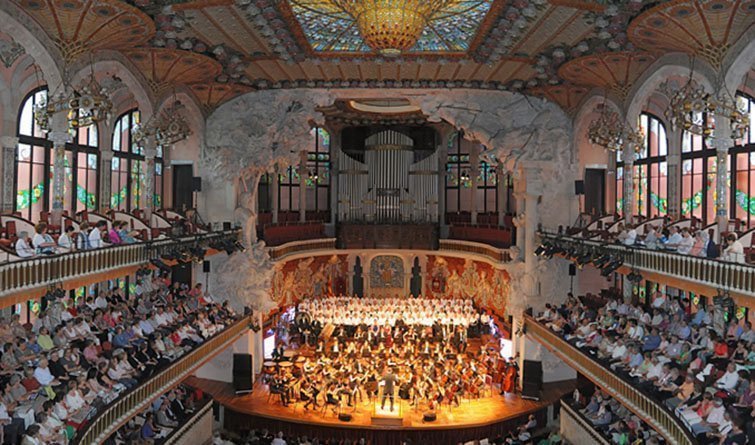 Cantata 1714-2014. 300 anys vencent, al Palau de la Música de Barcelona 2