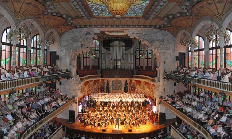 Cantata 1714-2014. 300 anys vencent, al Palau de la Música de Barcelona 2