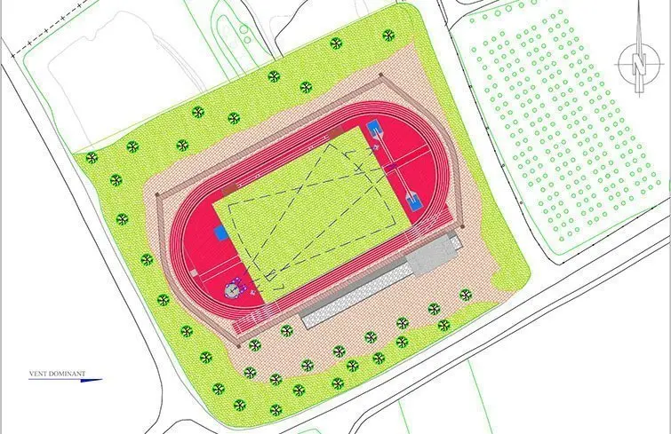 Projecte pista d'atletisme del Parc de La Serra