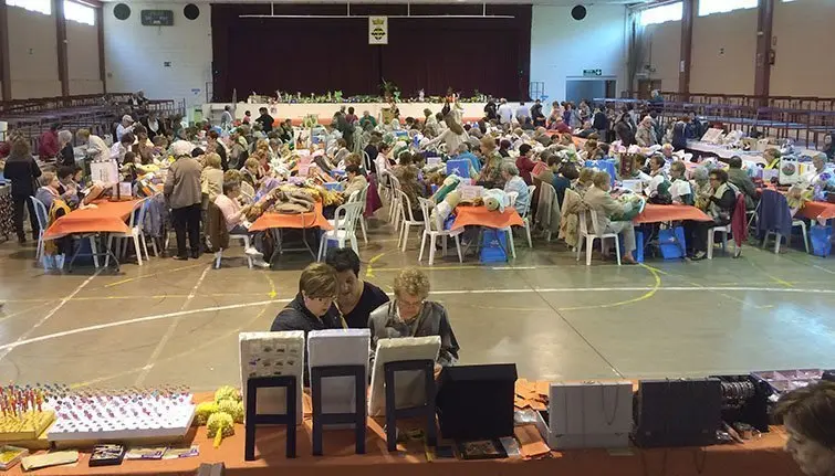 Miralcamp reuneix més de 300 puntaires procedents de tota Catalunya.