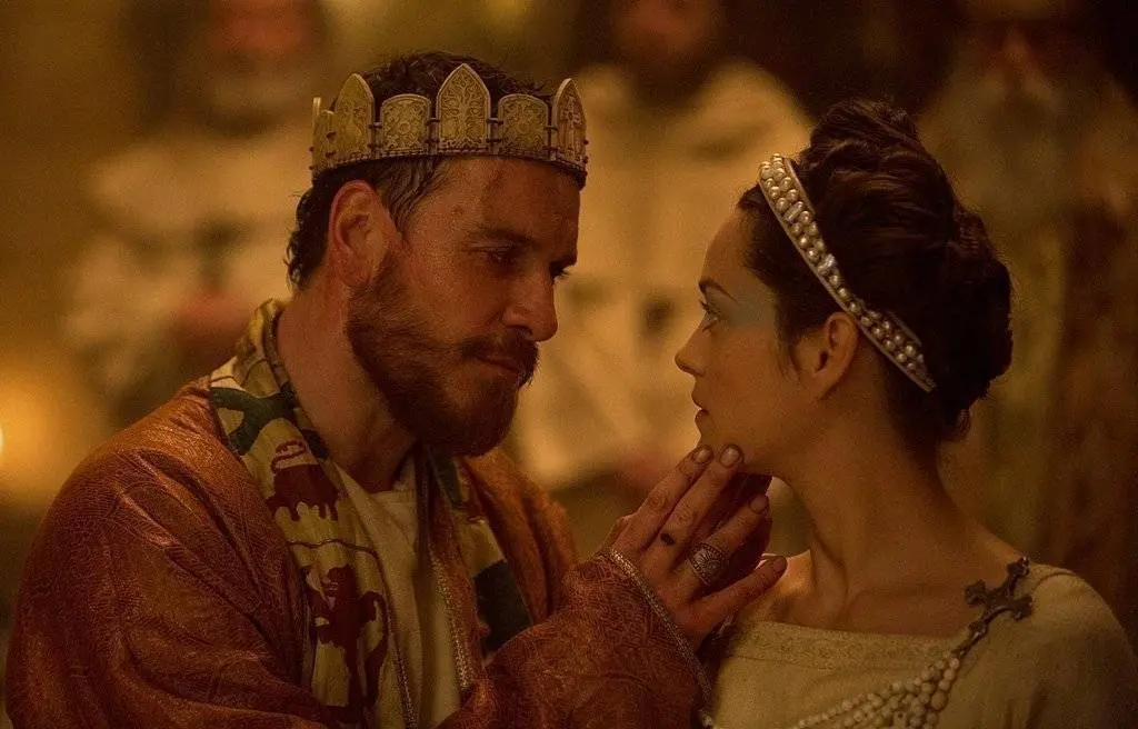 Marion Cotillard i Michael Fassbender en una escena de Macbeth