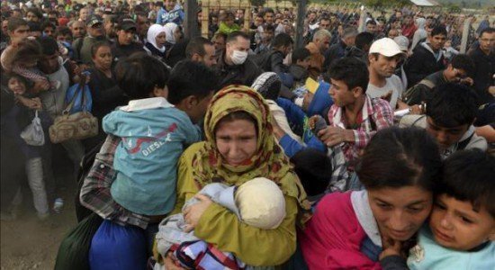 La crisi diària dels refugiats sirians per Europa