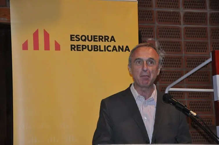 Miquel Àngel Estradé al Congrés de Linyola. Foto. Maria del Carme Massot