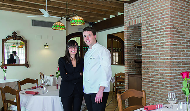 Jordi Vidal i Assum Florensa propietaris del restaurant La Guspira. 1