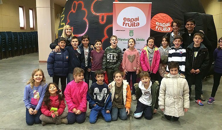 Espai Fruita s'instal·la a l'escola Minyons d'Urgell de Fondarella