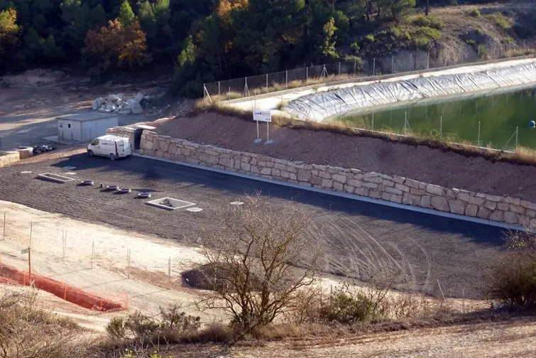 La nova depuradora de Tarrés. Foto. Tarrés al dia2