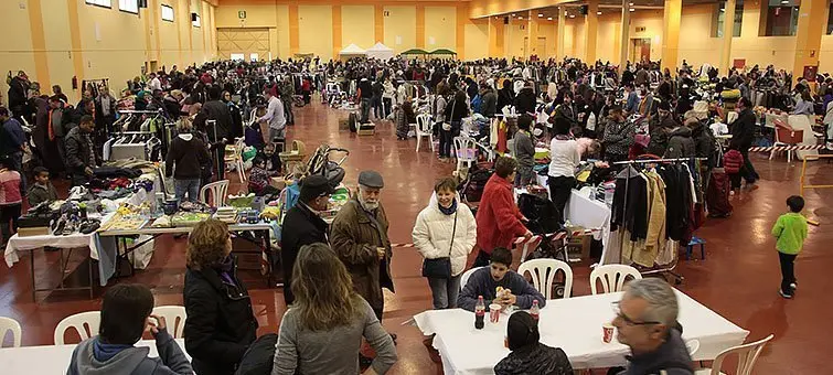 Al llarg de la jornada el públic va ser protagonista del Mercat de Segona Mà