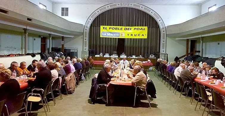 Dinar Solidari del Poal en benefici de la Marató de TV3 1