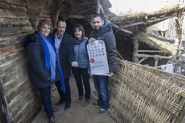 Pessebre Linyola Col·laboracio amb Creu Roja Diari