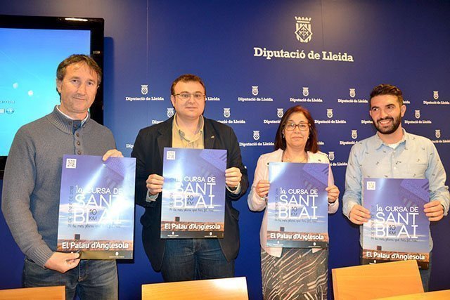 Presentació de la Cursa de Sant Blai a la Diputació de Lleida