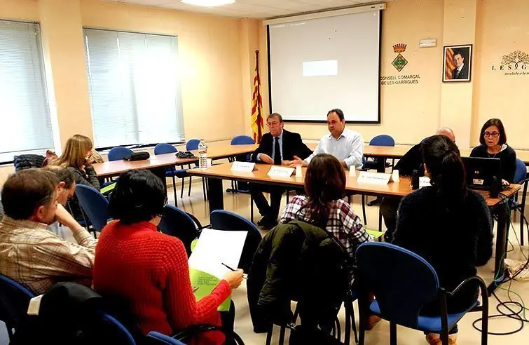 Antoni Villas Presideix la xerrada amb les empreses de les Garrigues 1