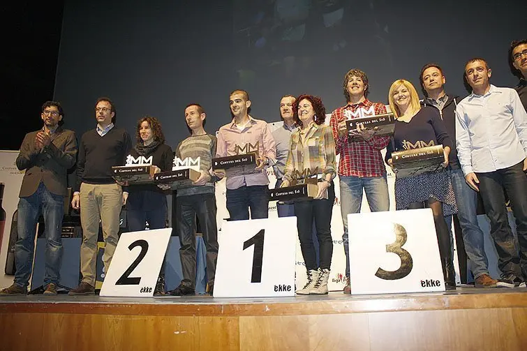 Premiats en la Gala de la LLiga Ponent i Mitges Ponent a Mollerussa