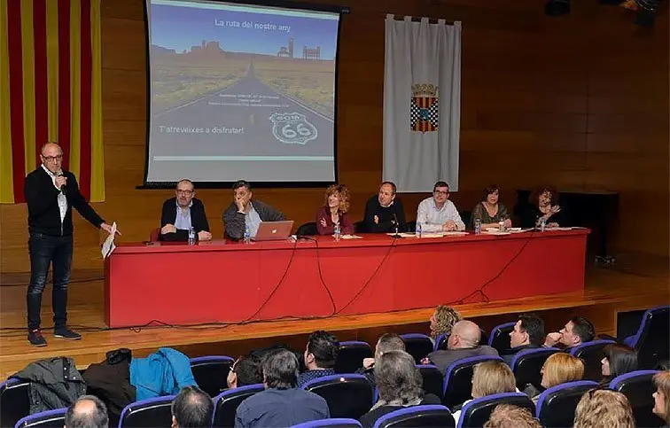 Constitució de l'Associació de 1966 a Mollerussa interior