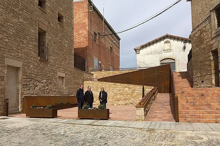 La nova plaça Abadia interior buena