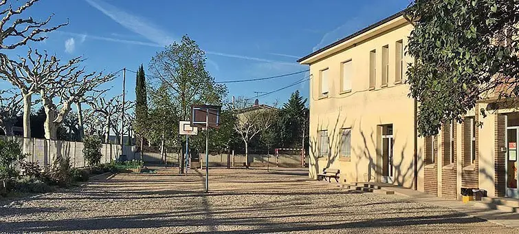 Pati de l'escola Arnau Berenguer Palau d'Anglesola