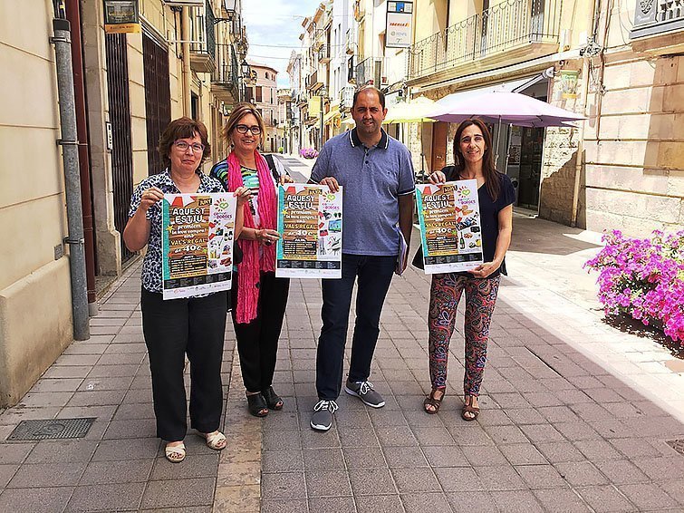 Presentació de la segona campanya d'estiu dels comerciants de les Borges interior