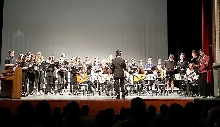 concert escola de música interior