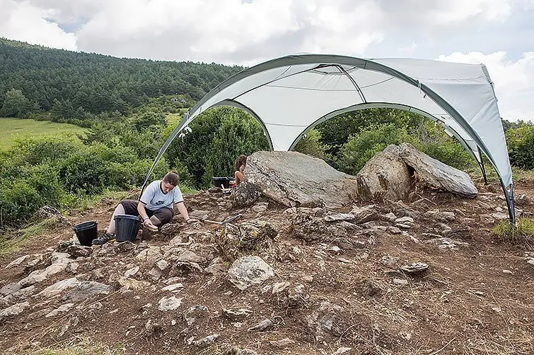 Dolmen de la LLosa 1 interiro