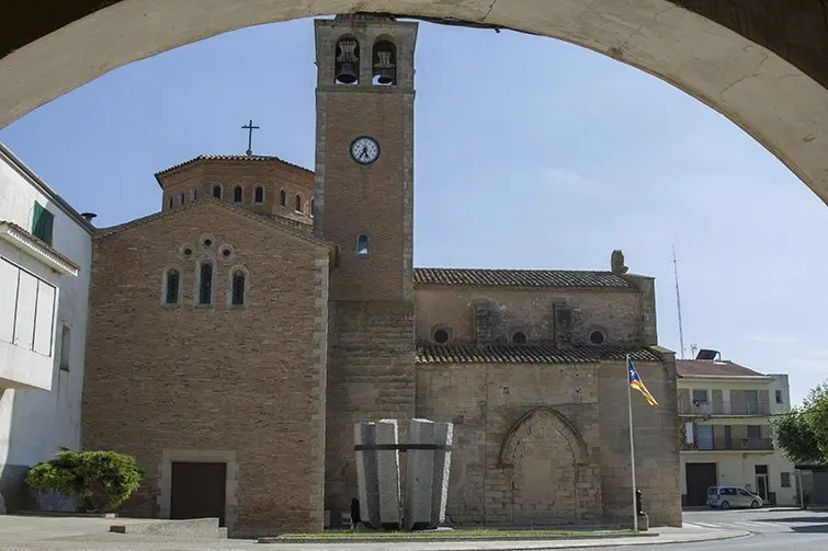 L&#39;arc gòtic en l&#39;església de Sant Pere Apòstol de Vilanova de Bellpuig