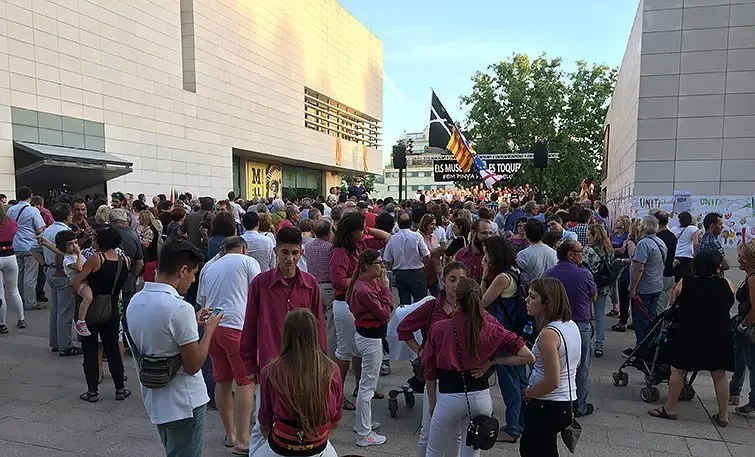 Concentradió a Lleida d'aquest dijous Interior