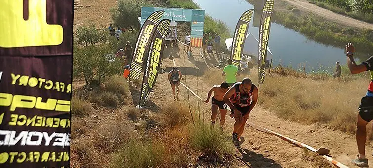 La pujada a la Fita alta de Sidamon en la primera cursa vertical del Pla d&#39;Urgell