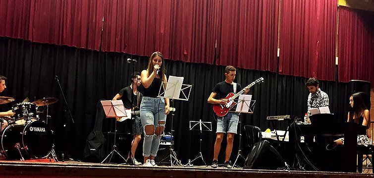 Concert els alumnes de l'Escola Municipal de Música de Torrefarrera 1