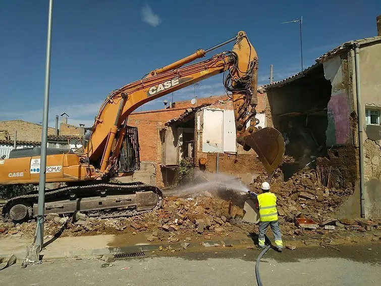 Actuació en el carrer Estació de Tèrmens 2