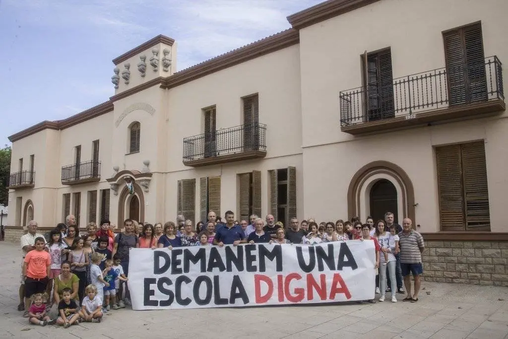 Concentracio escola El Roser El Poal