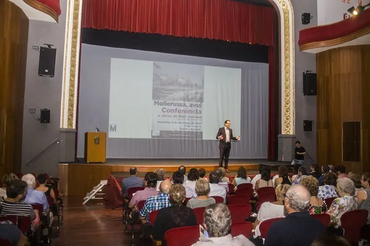 Marc Solsona trasllada la xerrada Mollerussa avui al Teatre L'Amistat